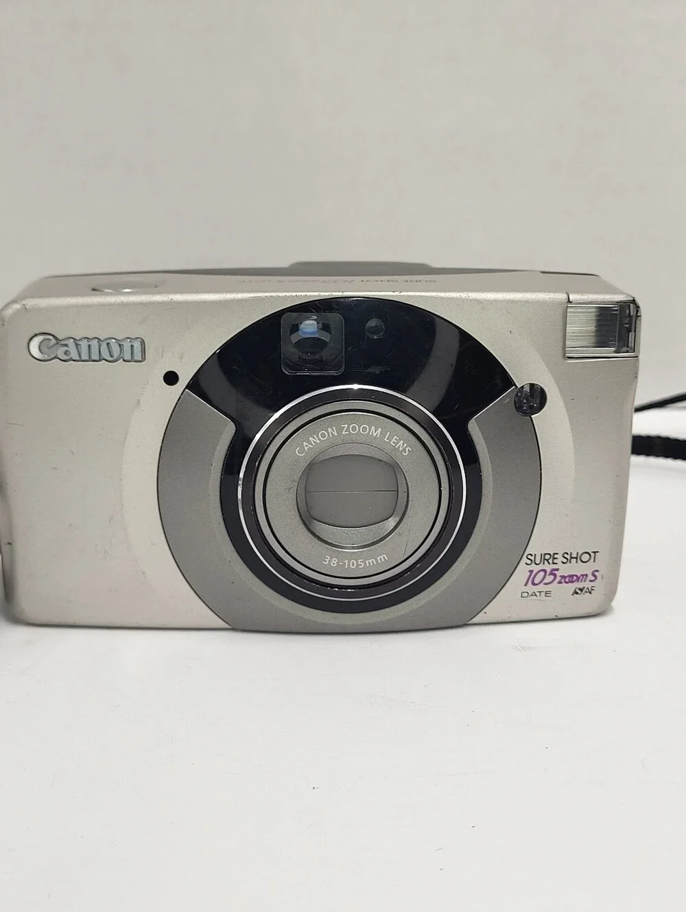 Canon Sure Shot 105 Zoom S Date 35mm Point & Shoot Film Camera Battery Tested